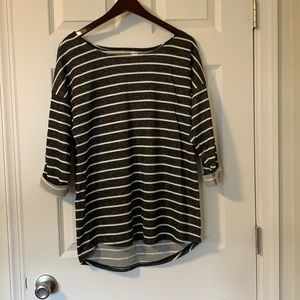 H&M Women’s Oversized Striped Top